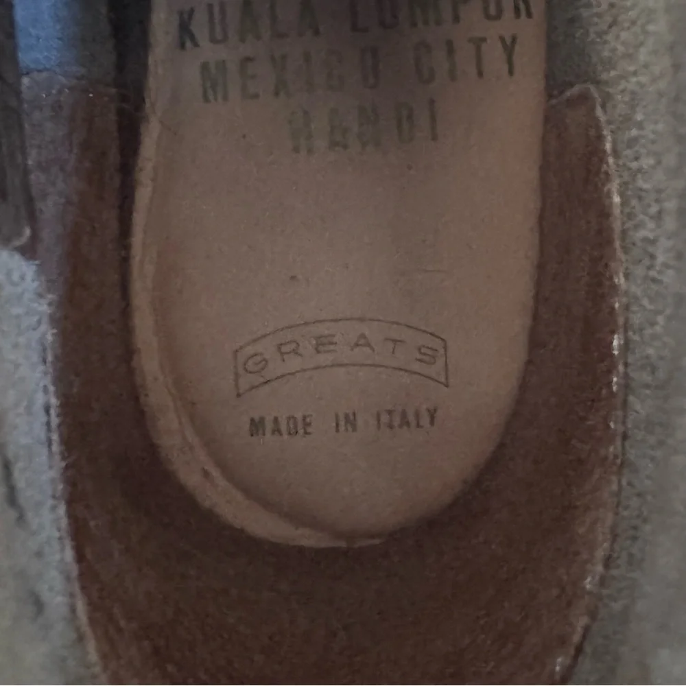 Men’s Greats Brand Hirsch Suede Desert Chukka Boots Size 9